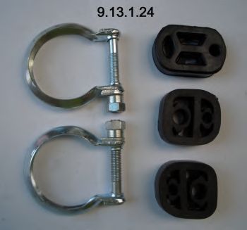 Mounting Kit, exhaust system 9.13.1.24
