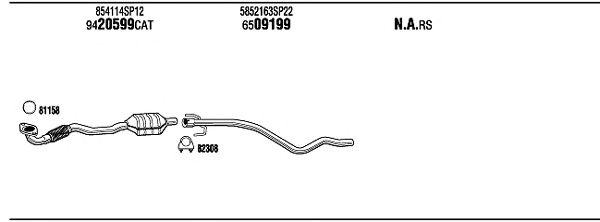 Exhaust System OPT16194