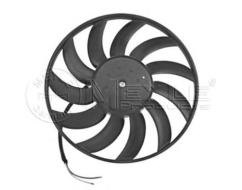 Fan, radiator 100 236 0036