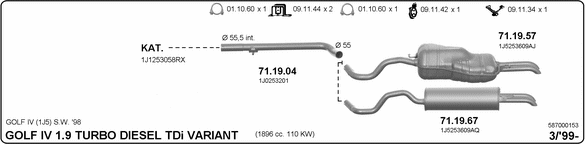 Exhaust System 587000153