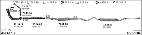 Exhaust System 587000166
