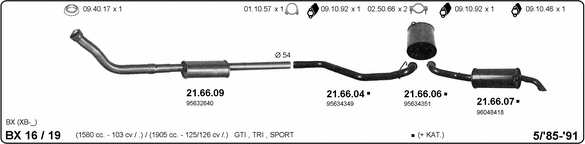 Exhaust System 514000035