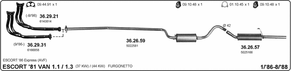 Exhaust System 525000019