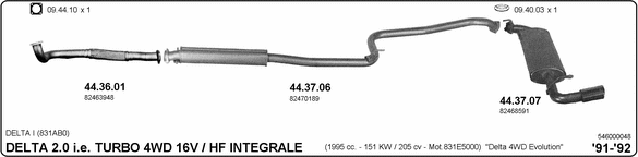 Exhaust System 546000048