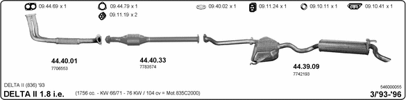 Exhaust System 546000055