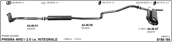 Exhaust System 546000111
