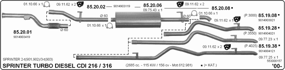 Exhaust System 553000157
