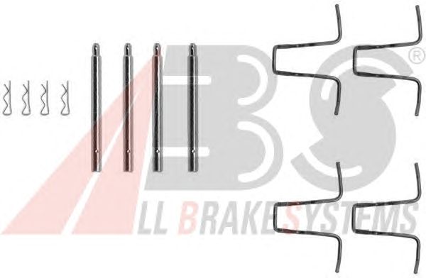 Accessory Kit, disc brake pads 0976Q