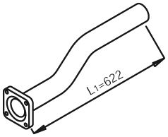 Exhaust Pipe 28210