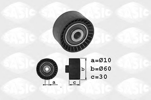 Deflection/Guide Pulley, timing belt 1700010