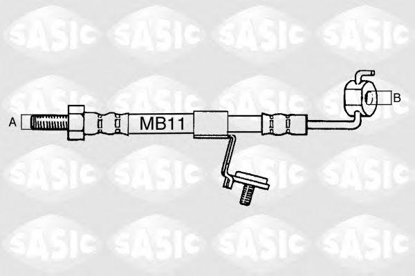 Tubo flexível de travão SBH6329
