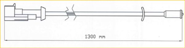Сигнализатор, износ тормозных колодок UAI208