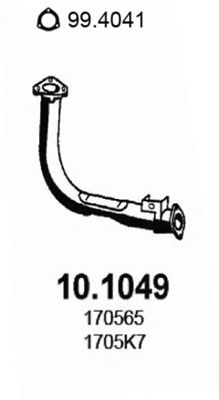 Tubo gas scarico 10.1049