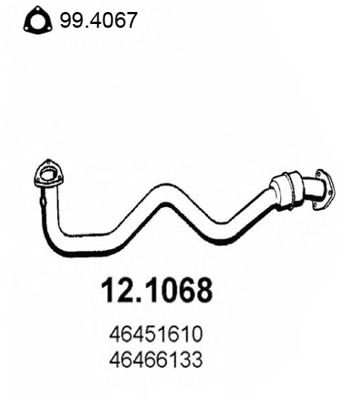 Exhaust Pipe 12.1068