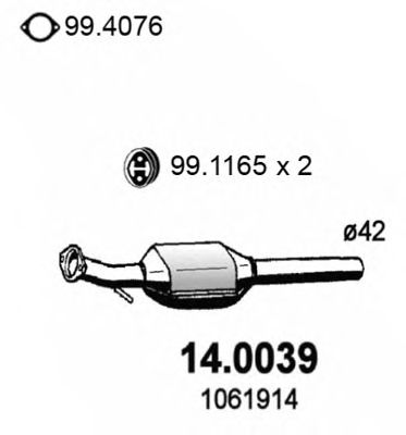 Katalysator 14.0039