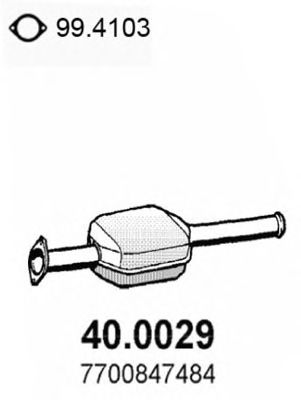 Katalysator 40.0029
