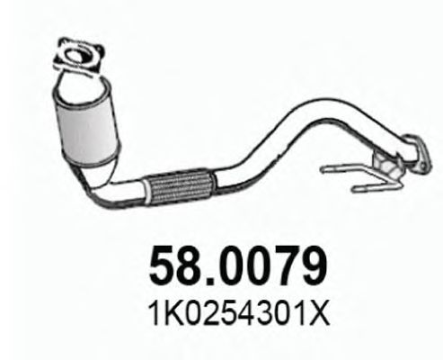 Catalytic Converter 58.0079