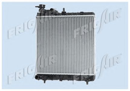 Radiator, engine cooling 0128.3001