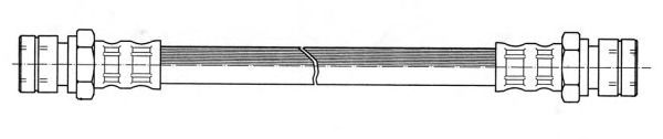 Tubo flexible de frenos 510281
