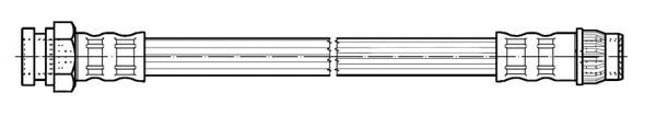 Tubo flexible de frenos 512356