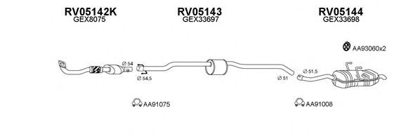 Exhaust System 050017