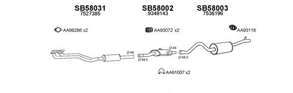 Exhaust System 580017