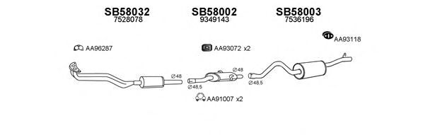 Exhaust System 580019