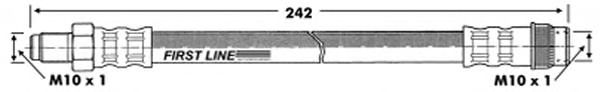 Тормозной шланг FBH6231