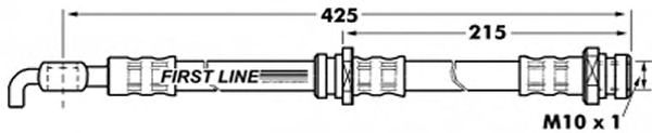 Тормозной шланг FBH7099