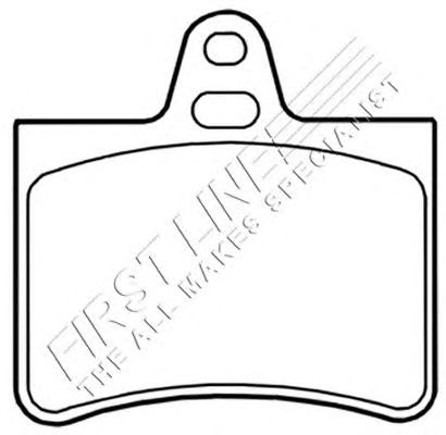Brake Pad Set, disc brake FBP3339