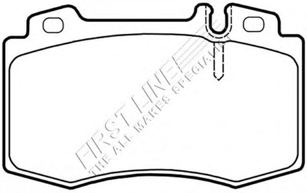 Комплект тормозных колодок, дисковый тормоз FBP3385