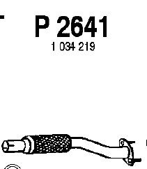 Труба выхлопного газа P2641