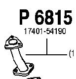 Σωλήνας εξάτμισης P6815