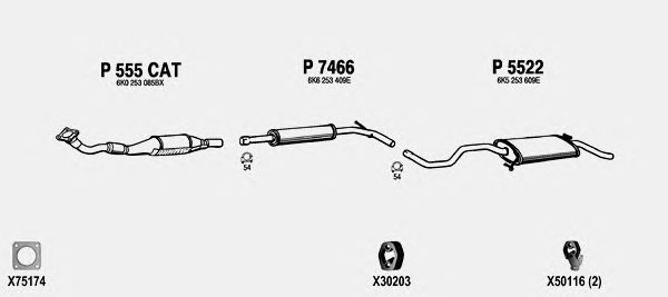 Exhaust System SE246