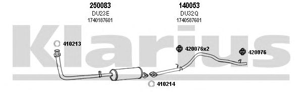 Exhaust System 300015E