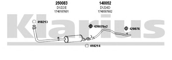 Exhaust System 300019E