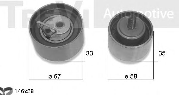 Timing Belt Kit RPK3293D