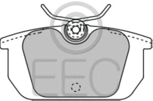 Комплект тормозных колодок, дисковый тормоз BRP0524