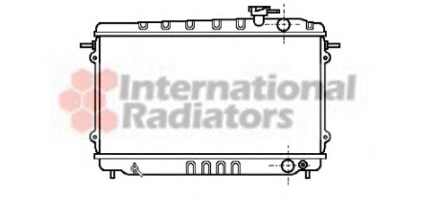 Radiator, engine cooling 25002014