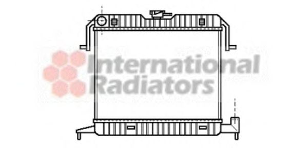 Radiator, engine cooling 37002087