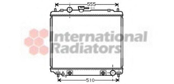 Radiator, engine cooling 32002182