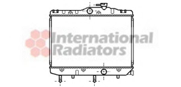 Radiator, engine cooling 53002109