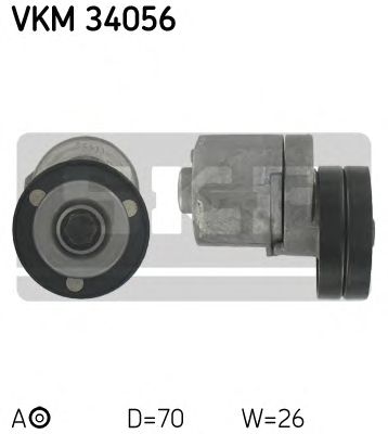 Strammehjul, kilerem VKM 34056
