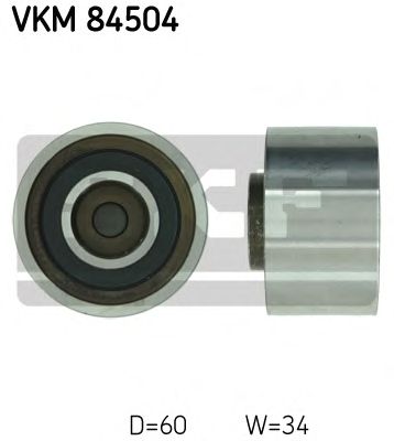 Deflection/Guide Pulley, timing belt VKM 84504