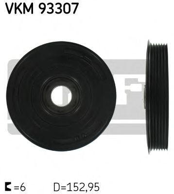 Ременный шкив, коленчатый вал VKM 93307