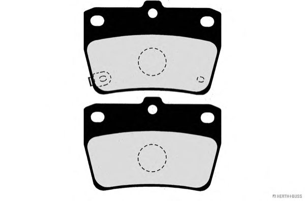 Brake Pad Set, disc brake J3612020