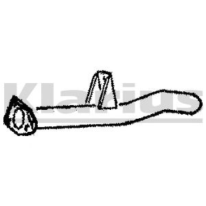 Exhaust Pipe 110019