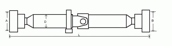 Propshaft, axle drive 28130