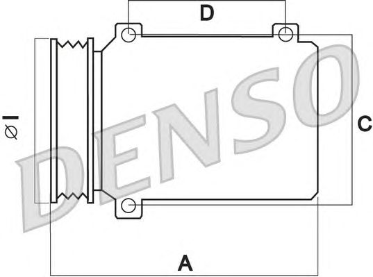 Compressor, airconditioning DCP21014