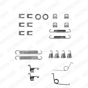 Accessory Kit, brake shoes LY1015